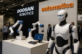 Doosan Robotics Pamerkan Inovasi Robot Canggih di Automatica 2025 | NuntiaNews