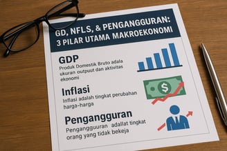 GDP, Inflasi, dan Pengangguran: Pilar Tiga Serangkai Makroekonomi Indonesia | NuntiaNews