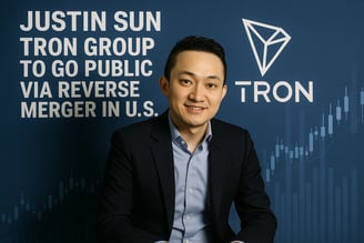 Justin Sun (Tron) Siap IPO via Reverse Merger di AS, Gandeng Nama Trump | NuntiaNews