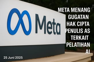 Meta Menang Gugatan Hak Cipta soal Pelatihan AI | NuntiaNews
