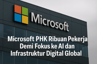 Microsoft PHK Ribuan Pekerja Demi Fokus ke AI dan Infrastruktur Digital Global | NuntiaNews