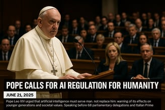 Paus Leo Serukan Regulasi AI Global demi Kemanusiaan | NuntiaNews