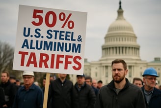 Tarif Baja & Aluminium AS Melanda Dunia, Menekan Industri Global | NuntiaNews