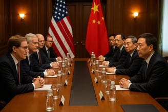 Tarik Ulur Dagang AS–China Kembali Memanas: Delegasi Bertemu di London Bahas Tarif | NuntiaNews