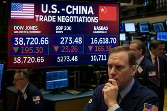 Wall Street Terkoreksi Tajam Imbas Negosiasi Dagang AS–China yang Mandek | NuntiaNews