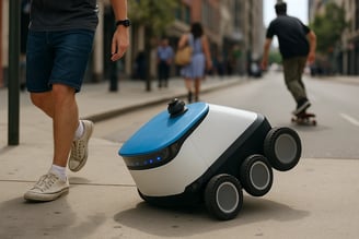 WSJ: Robot Antar-Makanan ‘Kena Getah’ di Jalanan AS | NuntiaNews