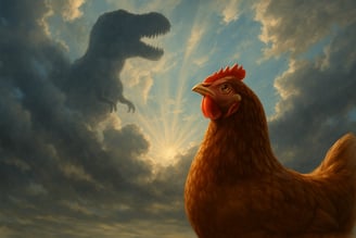 t rex gallina