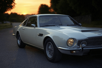 Voiture de collection pour la journée nationale du véhicule d'époque