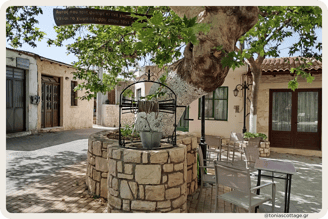Drinking water fountain in Alagni Village, Crete