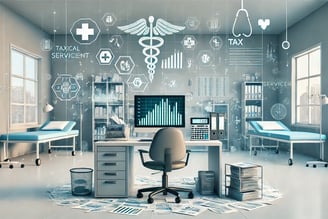 Ilustrasi cara mengelola pajak perusahaan medis - SMR Konsultan Pajak Profesional Terpercaya Bekasi