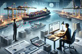 Ilustrasi manajemen pajak perusahaan transportasi laut - SMR Konsultan Pajak Terpercaya Bekasi