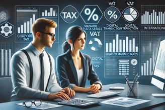 Ilustrasi cara mengurus pajak perusahaan SaaS - SMR Konsultan Pajak Terpercaya di Bekasi