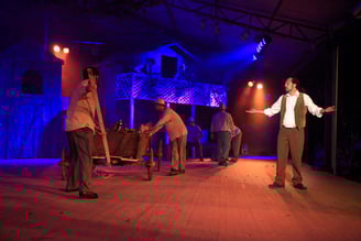 iluminação para teatro