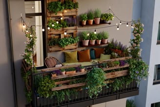 Ideias criativas para montar hortas, jardins decorativos ou áreas relaxantes mesmo em espaços pequen