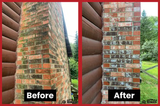 Artman Chimney Specialist picture of chimney work performed