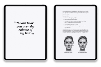 Love your hair, Books, typesetting by Michelle Pirovich, Squeezebox