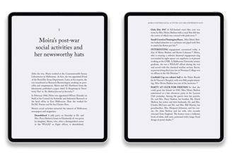 Moira Dynon, Books, typesetting by Michelle Pirovich, Squeezebox