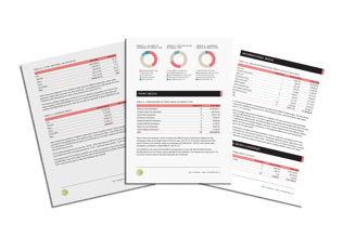 Media analysis reports, typesetting by Michelle Pirovich, Squeezebox