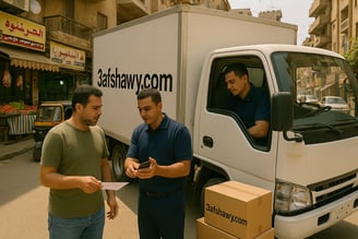 نقل عفش شقة مفروشة في الجيزة بواسطة فريق عفشاوي