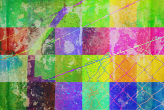 Texture Attack: Colorful Escape digital art by Fran de Souza