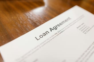 Price and financing, loan agreement