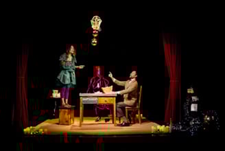 Constance Labbé, Arnaud Lechien. Texte C.Grepp, mes de Philippe Beheydt.
