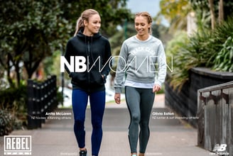 Fashion photography - two women walking down a path
