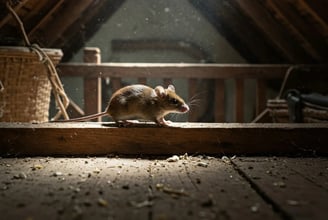 souris dans les combles