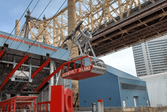 Teleférico de Roosevelt Island en Nueva York