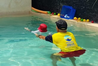 natacion para niños pequeños