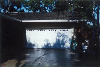 After of garage door repaired