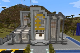 banca, bank, /warp banca, plugin, server, survival, minecraft, crossplay, albenere