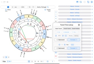 Modo de Trânsitos na App