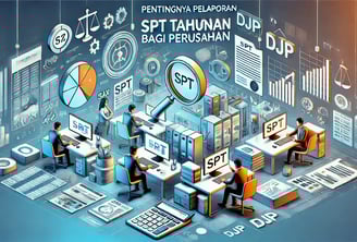 Ilustrasi pentingnya pelaporan SPT Tahunan Bagi Perusahaan - SMR Konsultan Pajak Profesional