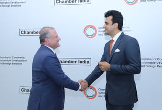 Ambassador of Georgia at Chamber India Event