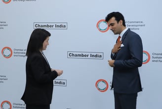 Diplomat from Bhutan at Chamber India Event