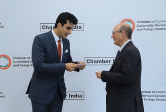 Ambassador of Argentina at Chamber India Event