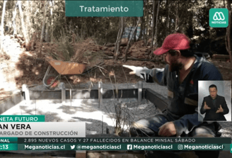 EcoRumbo mostrando en TV nacional un proyecto de filtrado natural para gestión sustentable del agua