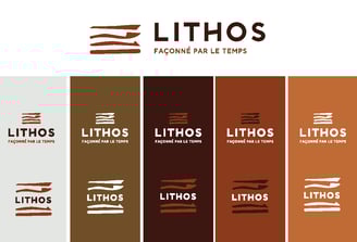 Logo - Identité visuelle - Lithos - Poterie - Amy Atelier Graphique