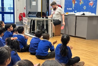 Miriam Lord Primary School, PlumberDrummer Assembly