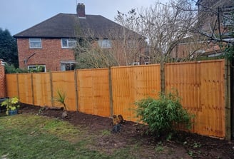 closeboard garden fence