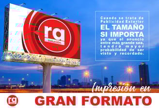 IMPRESION DE LONA PUBLICITARIA PARA CARTELERA O ESPECTACULAR