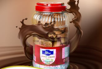 Fiza Special Chocolate Biscuits – rich and crunchy chocolate-flavored biscuits perfect for dessert o
