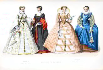 a group of women's fashions in the 1800s's