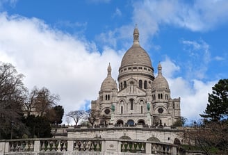 Sacré Coeur Basilica in Paris France