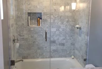 glass shower door