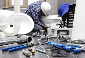 installation de systèmes de plomberie pour cuisine et salle de bain
