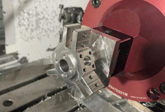 4 Axis CNC machining