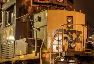 CSX train car