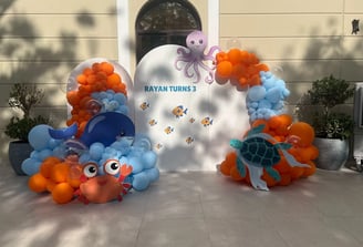 birthday decoration, wedding decoration, event decoration